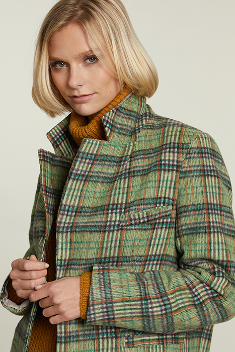 MULTI CHECKED BLAZER 4