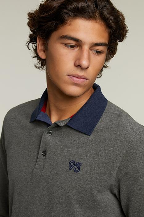 CUSTOM FIT COTTON POLO WOODSTOCK MIX 4