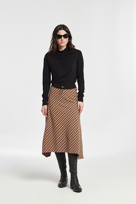 JACQUARD KNIT ORANGE 2