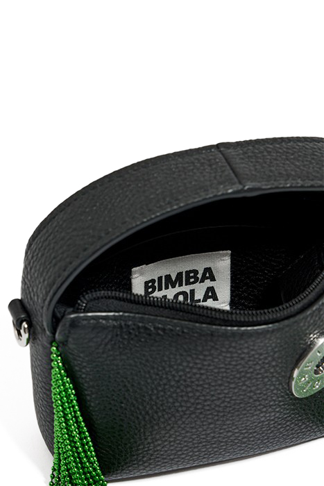 XS BLACK LEATHER HOBO BAG 3