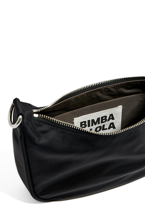 S BLACK NYLON MOON BAG 3