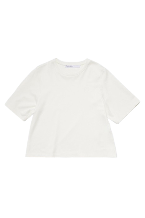 IVORY PONTE DI ROMA SHORT T-SHIRT 3