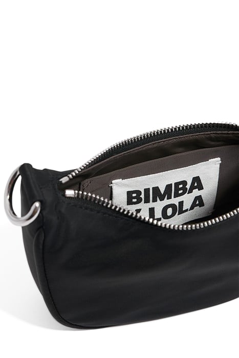 XS BLACK NYLON MOON BAG 3