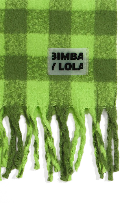 GREEN CHECKED SCARF 2