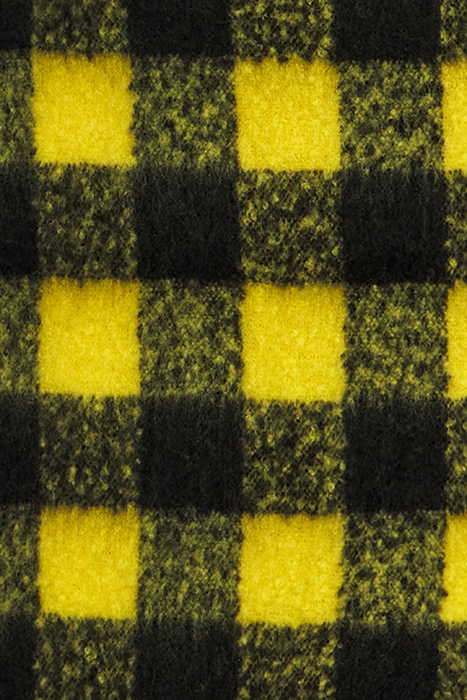 YELLOW CHECKED SCARF 3