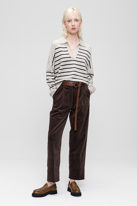 DAISY CORDUROY PANTS COFFEE 2
