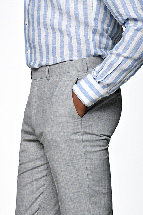 LIGHT GREY SOHO TROUSERS 4