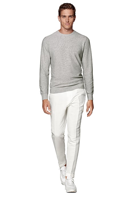 LIGHT GREY CREWNECK 3