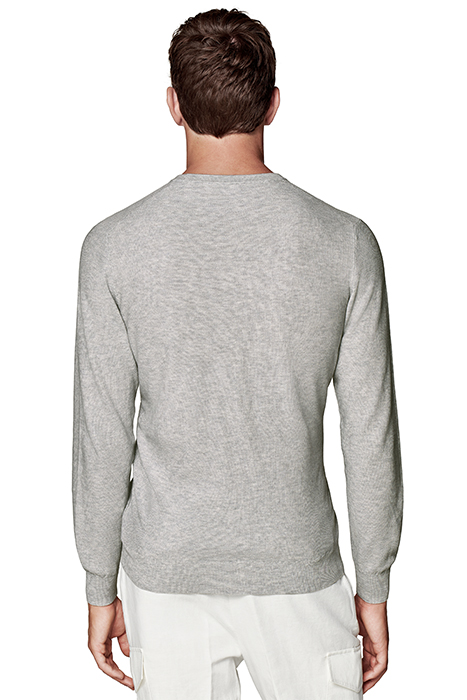 LIGHT GREY CREWNECK 2