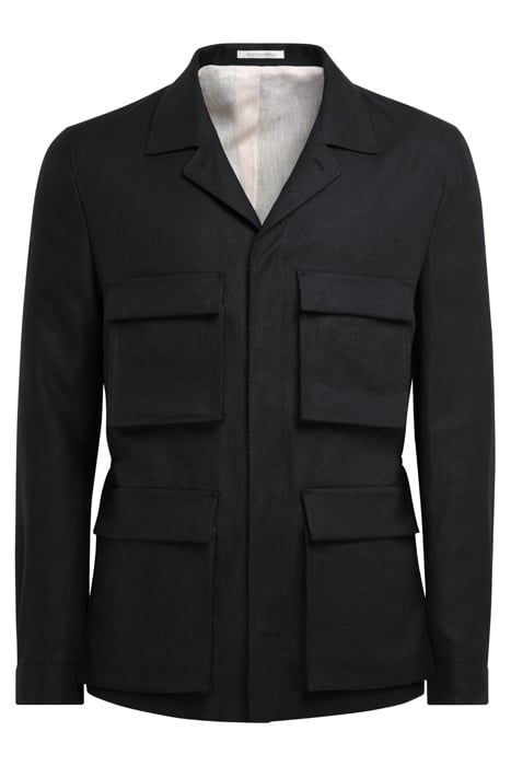 BLACK FIELD JACKET 4