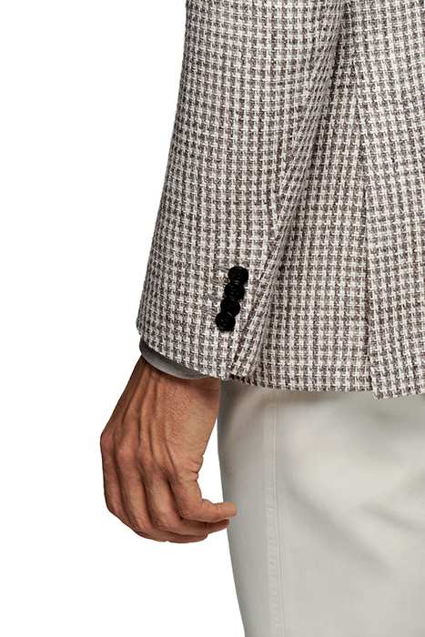 GREY HOUNDSTOOTH TAILORED FIT HAVANA BLAZER 9
