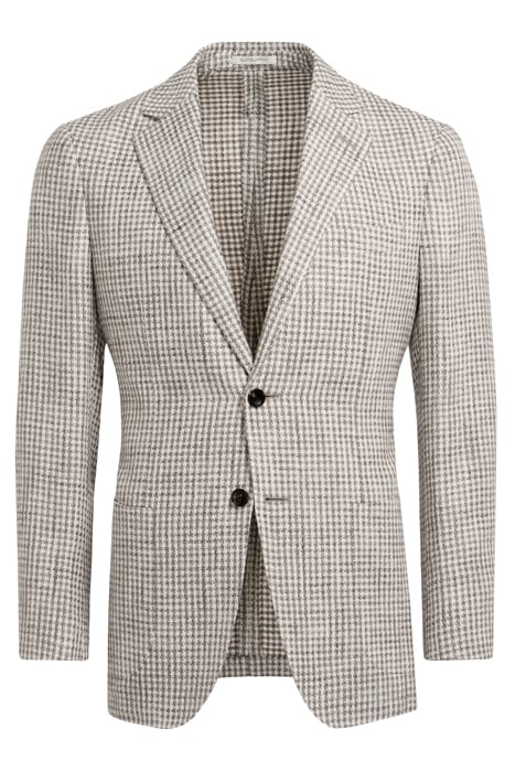 GREY HOUNDSTOOTH TAILORED FIT HAVANA BLAZER 4