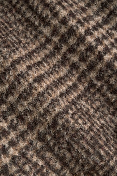 BROWN CHECKED OVERCOAT 10