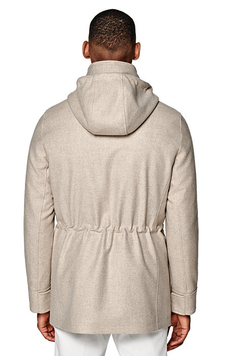 LIGHT BROWN PADDED PARKA 2