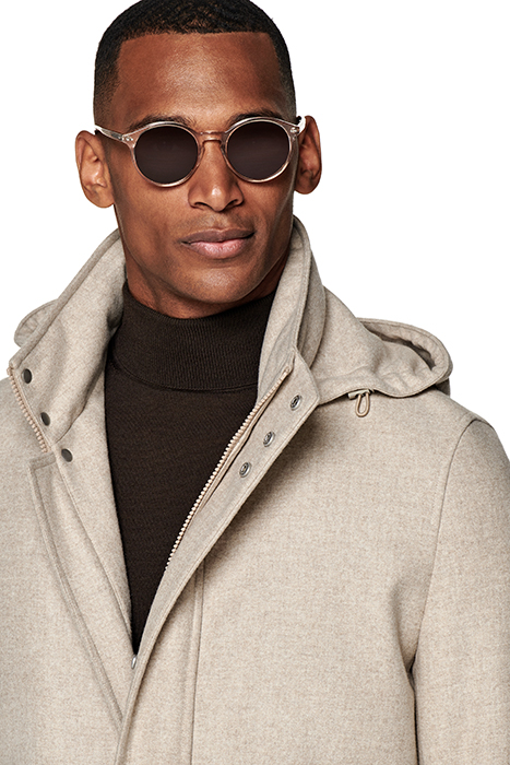 LIGHT BROWN PADDED PARKA 8