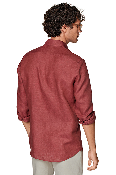 RED SLIM FIT SHIRT 2