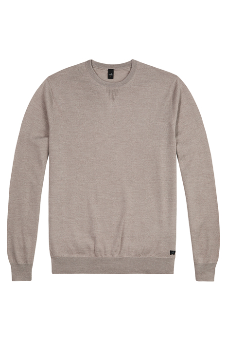 MASON | CASHFEEL CREWNECK PULLOVER SAND MELANGE 1