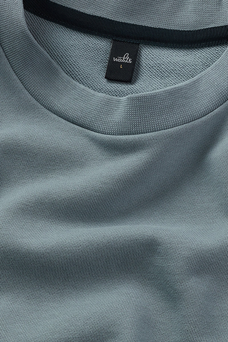 QUINT | CREW NECK SWEATER CHALK BLUE 2