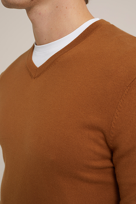 PULLOVER CINNAMON BROWN 5