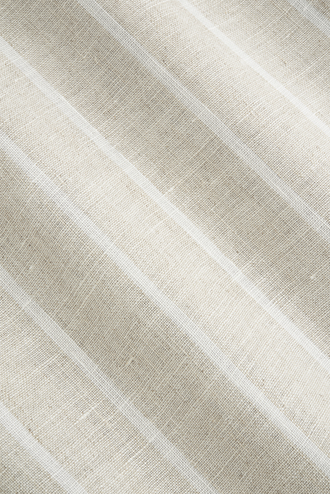 LIGHT BROWN STRIPED SLIM FIT SHIRT 7