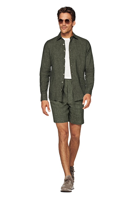 GREEN SLIM FIT SHIRT 5