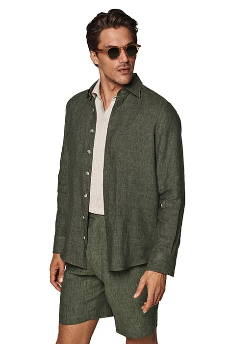 GREEN SLIM FIT SHIRT 6
