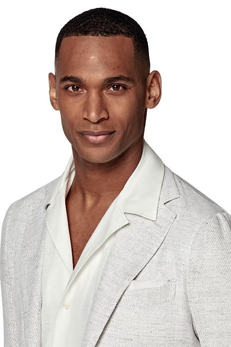 OFF-WHITE TAILORED FIT LAZIO BLAZER 4