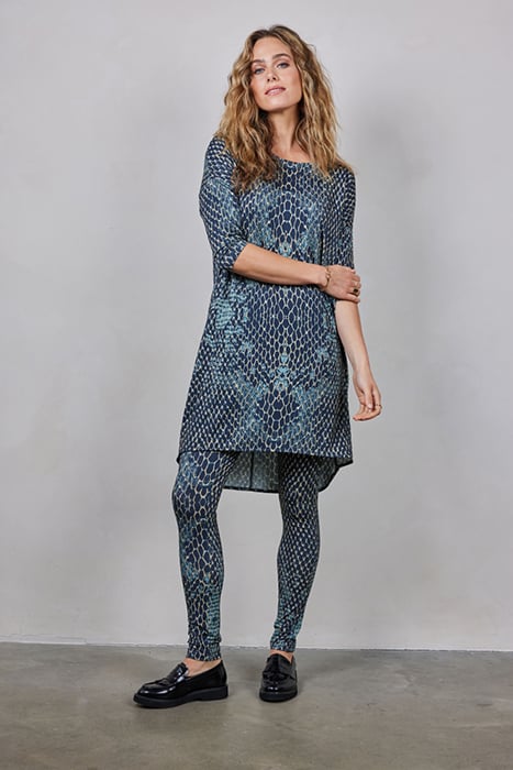 BASIC LEGGINGS PRINT DARKBLUE WITH SNEAKPEAK PRINT 3