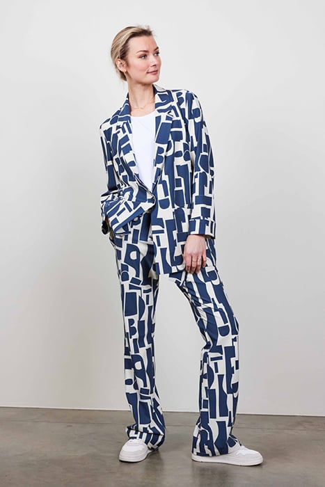 TRAVEL BLAZER MIDA PRINT DARK BLUE WITH GALAXY 2.0 PRINT 4