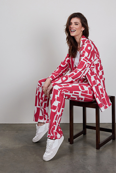 TRAVEL BLAZER MIDA PRINT MAGENTA ROSE WITH GALAXY 2.0 PRINT 4