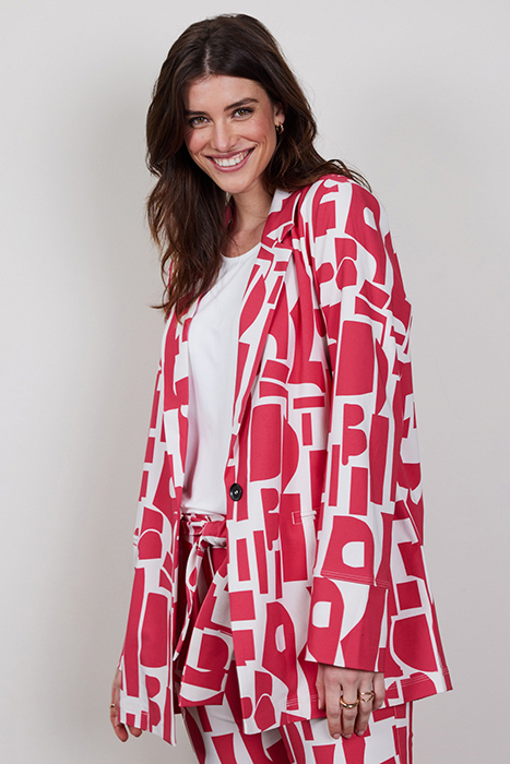 TRAVEL BLAZER MIDA PRINT MAGENTA ROSE WITH GALAXY 2.0 PRINT 3