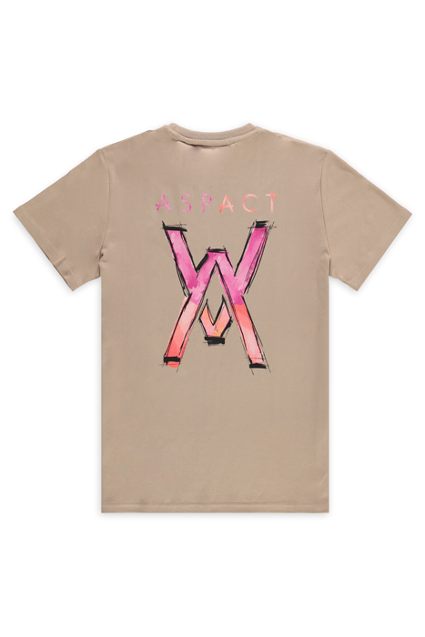 ABSTRACT TEE 3.0 TAUPE 2