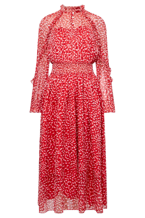 BILLI RECYCLED HALLIE DRESS RED 3