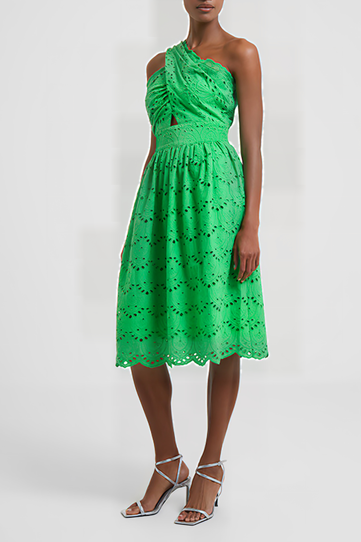 APPELONA ANGLAISE DRESS GREEN 5