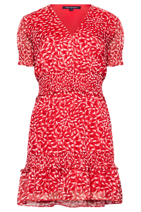 BILLI RECY HALLIE SHORT DRESS RED 3