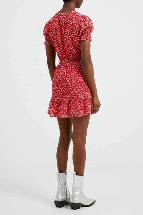 BILLI RECY HALLIE SHORT DRESS RED 2