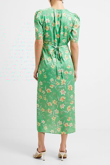 CAMILLE WRAP DRESS GREEN 2