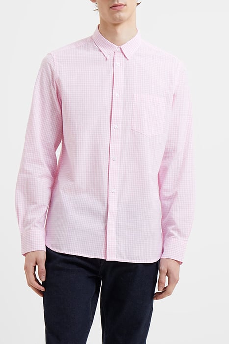 CHECKED AND STRIPE POCKET LS RED by French Connection