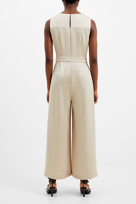 HARLOW SATIN S/LESS JUMP SUIT YELLOW 2