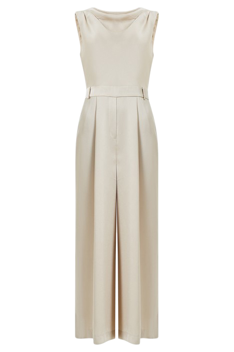 HARLOW SATIN S/LESS JUMP SUIT YELLOW 3