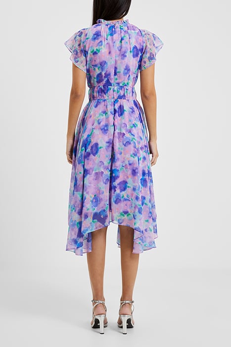 GRETHA CRINKLE RECYCLED DRESS PURPLE 2