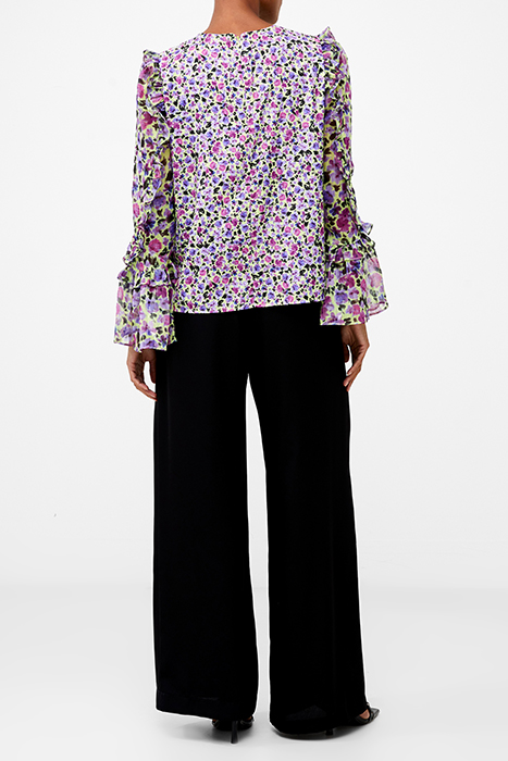 ALEZZIA ELY JACQUARD MIX TOP GREEN 3