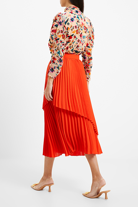 ARIE PLEATED SKIRT RED 9