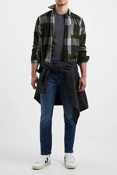 TEXTURE JERSEY T SHIRT BLACK 4