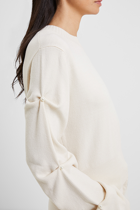 BABYSOFT PEARL SLV JUMPER WHITE 5