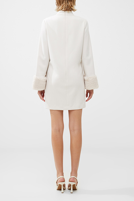 WHISPER RUTH SLV DETAIL DRESS WHITE 3