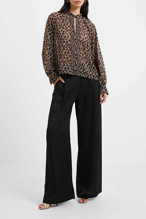 ESTELLA GEORGETTE TOP BLACK 2