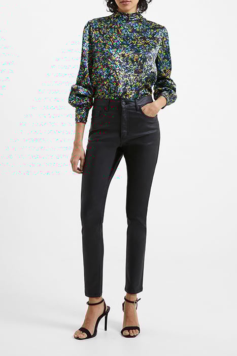 GLOSS STRAIGHT LEG JEAN BLACK 2