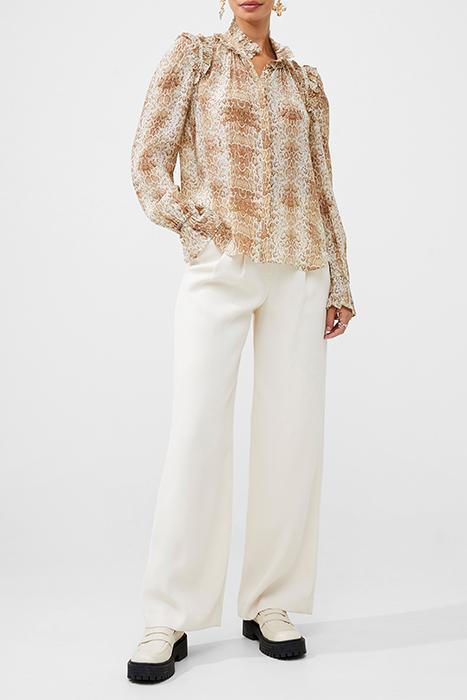 SNAKE SMOOTH GTTE RUFFLE SHIRT MISC. 2