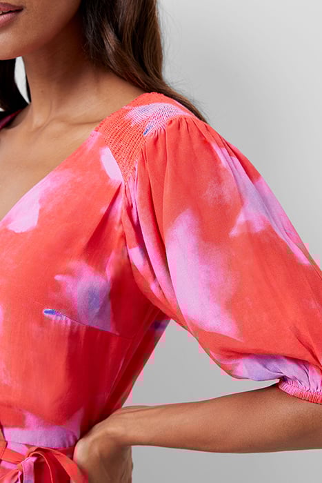 CHRISTY DELPHINE DRESS RED 3